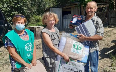 Помощь пришла в станицу Пятигорскую Горячего Ключа