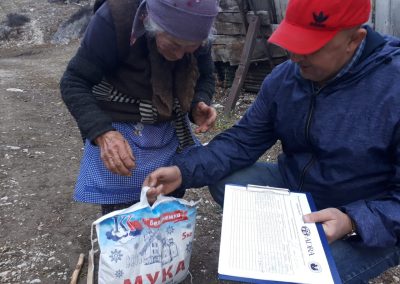 В горные села Республики Северной Осетии-Алания пришла гуманитарная помощь
