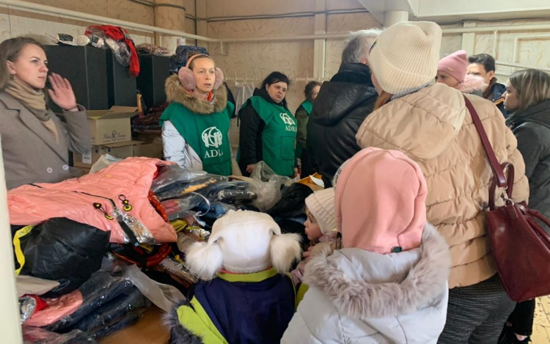 АДРА помогает беженцам в Ростовской области