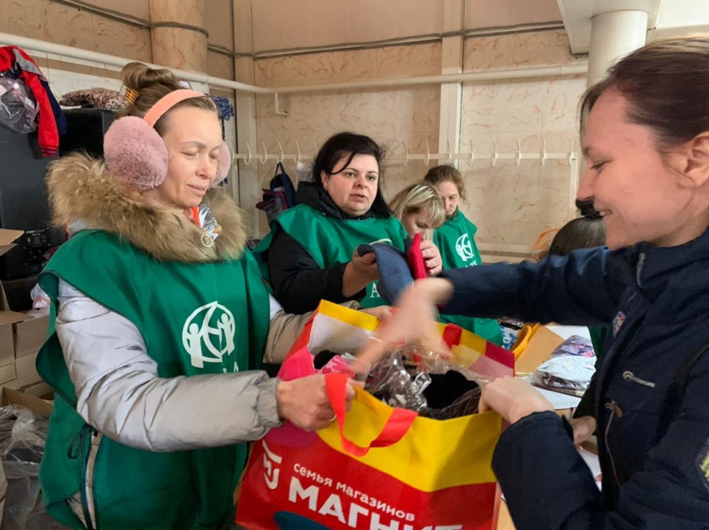 АДРА помогает беженцам в Ростовской области