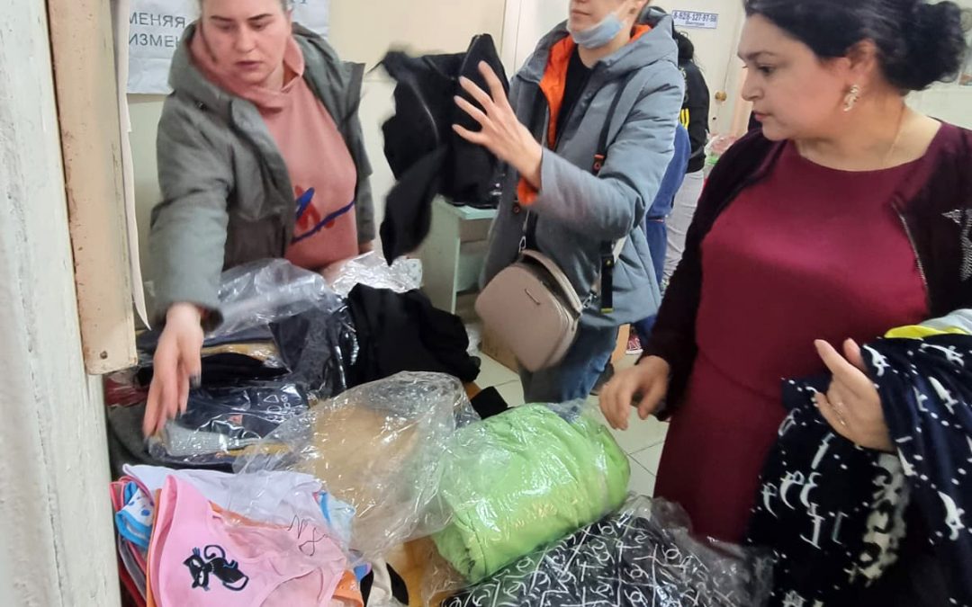 О помощи беженцам с Донбасса в г. Шахты Ростовской области