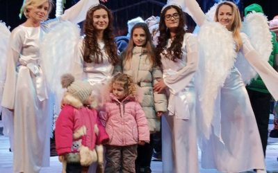 Праздник Рождества для детей Донбасса